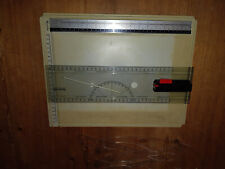 MARABU + FABER Zeichenbrett Zeichenplatte + Isometrie Dreieck + Kurvenlineal A 4