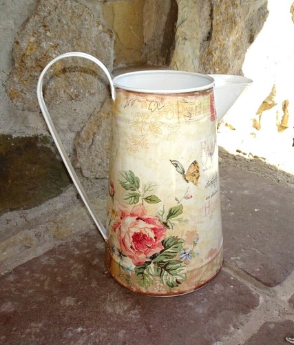 Kanne rosen metall 5cm - 25,5cm, 3,5l