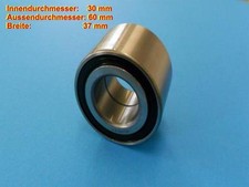 Kompaktlager 30x60/37 mm f. Achsen von Alko Knott Westfalia Heinemann Neu L60030