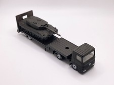 Siku 1637 ,,Mercedes LKW mit Kampfpanzer,, ,,Neuwertig ohne OVP,,  Siku Super