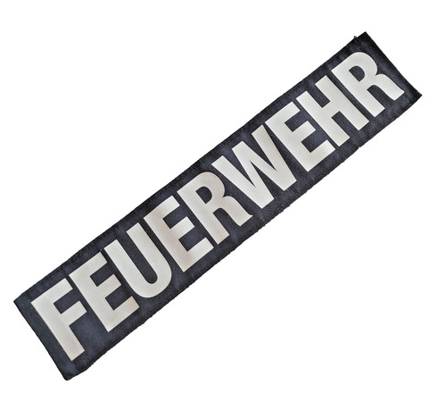 Feuerwehr rückenschild patch - feuerwehr,