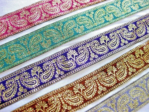 Orientalische brokat borte - orientalische, brokat-borte