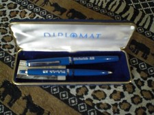 Bier Brauerei altes Schreibset Diplomat Dieterich Düsseldorf -selten-