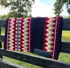 Woll Westernsattel Showdecke