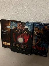 Iron Man Steelbook 1-3 DVD aus meiner Sammlung
