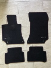 Original Mercedes-AMG Fußmatten 4-tlg W212/S212, CLS C218/219, E63 Schwarz/Rot