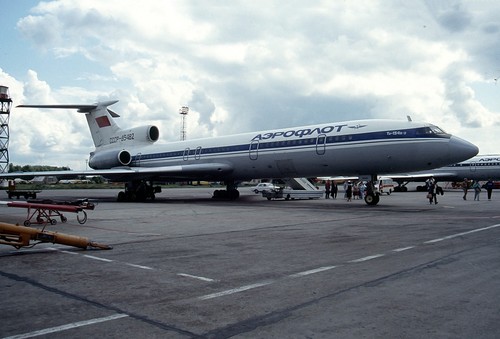 Aeroflot tupolev 154 - aeroflot,,