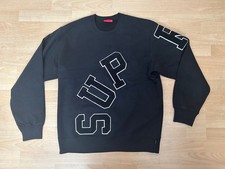 Supreme Sweatshirt Schwarz Big