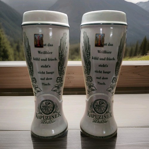 Kapuziner weißbier krug - 2x,