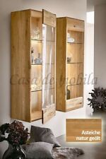 Massivholz Hänge-vitrine