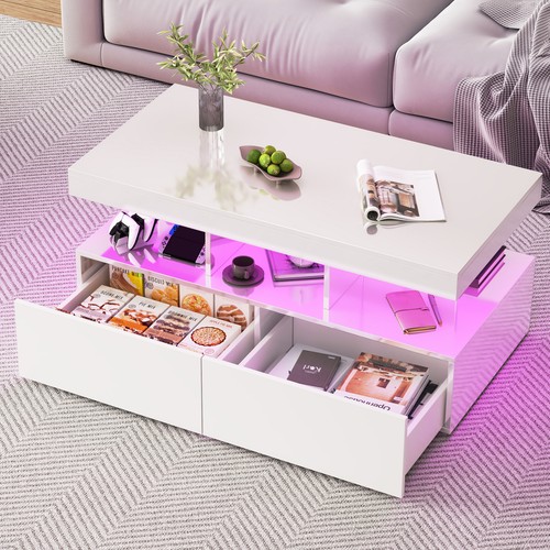Couchtisch 104x53x46 mit - 104x53x46, cm