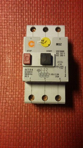 Motorschutzschalter 2 0 - 1,85,
