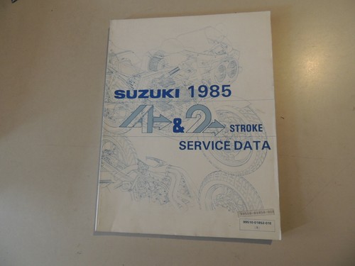 1985 daten werkstatthandbuch - 1985,