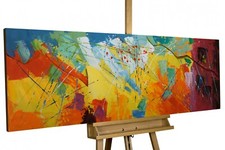 Metallbild 3D 'ABSTRAKT BUNT