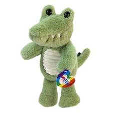 Plüsch Krokodil grün - ca. 24 cm Kuscheltier hochwertig verarbeitet Stofftier