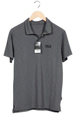 Jack Wolfskin Poloshirt Herren Polohemd Shirt Polokragen Gr. L Grau #6ey4w1y