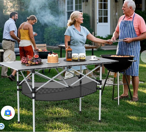 Klappbarer campingtisch - klappbarer,