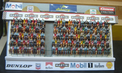 Tribühne für slotcar - 1:32,
