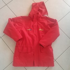vintage Bitburger Jacke RTL Formel 1 Partner rot Regenjacke L / XL