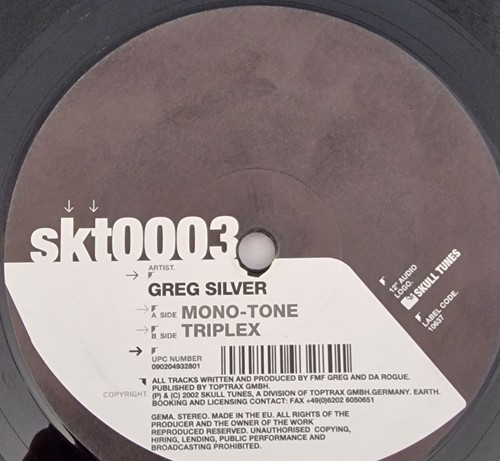 Greg silver mono tone - greg,