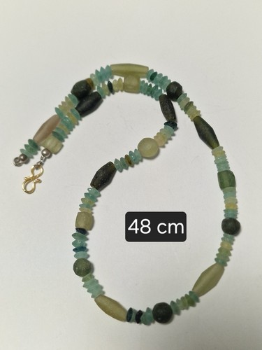 Alte glas kette - schöne, form