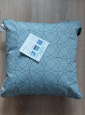 Madison Zierkissen, Outdoor, Blau mit Kreisen, 45x45 cm, Circle Blue