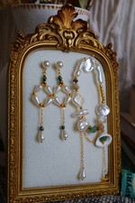 Schmuckset mit perlen - schmuckset,