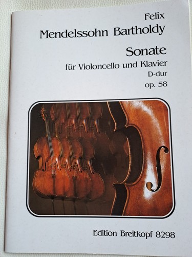Noten cello mendelssohn - cello,, mendelssohn-b