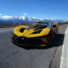 1:18 Bburago Bugatti Bolide 2020 blue/greymetallic Modellauto 1:18