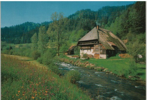 Altes bauernhaus in - ak, -altes
