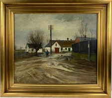 Ölbild Impressionist Sally