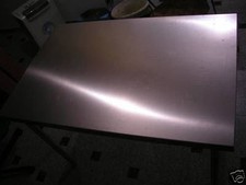 Edelstahltischplatte div. Maße, 4 Kanten Pflanztisch  Edelstahl Tisch Platte V2A