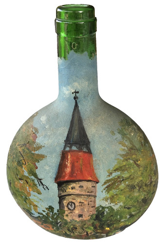 Rarität bocksbeutel kirchturm - rarität,