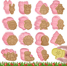 Keksausstecher Weihnachten, 16