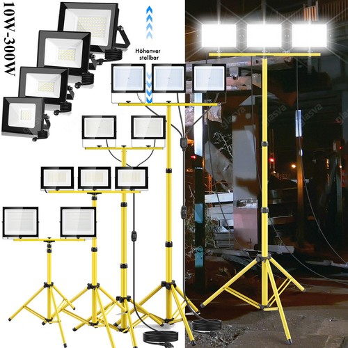 300w led baustrahler - led, außen