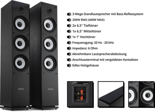 Luxus hifi standlautsprecher - luxus, hifi-standlautsprecher