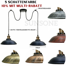 Vintage Hängelampe Spinne E27