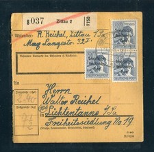 SBZ Nr.196 (3) PAKETKARTE