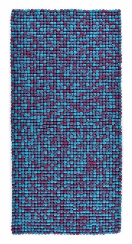 Filzkugelteppich felty 100 - felty,, 100%