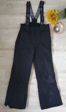 Rodeo Wintersport Hose Skihose Snowboardhose Schneehose Träger schwarz 134/140