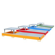 Auffangwanne für 3 x IBC / 1
