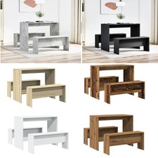 3-tlg.Sitzgruppe Tischgruppe Essgruppe Esstisch Tisch mit 2 Bank Esszimmermöbel