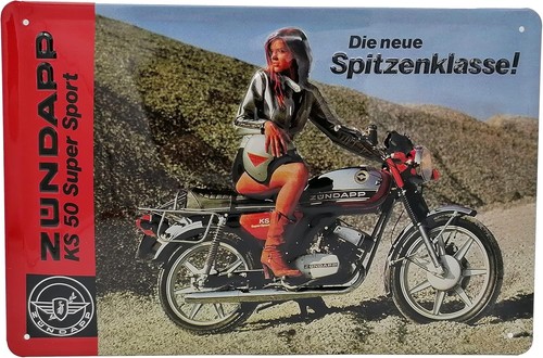 Geprägtes blechschild passend - blechschild,