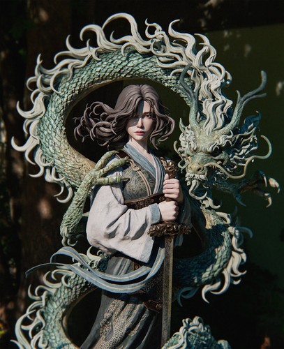 Mulan mit drache chinesische - drache,,