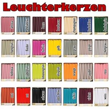 50 Leuchterkerzen Ø 2,2 cm