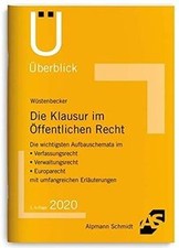 Die Klausur im Öffentlichen Recht von Wüstenbecker,... | Buch | Zustand sehr gut