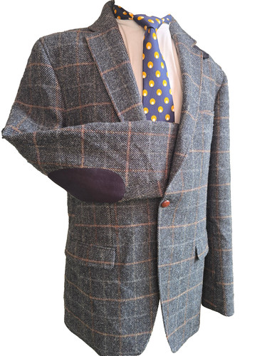 Harris tweed herren sakko - tweed,