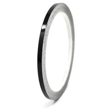 10m Zierstreifen 4mm Schwarz