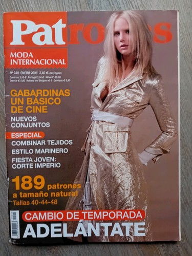 Patrones moda internacional - moda,
