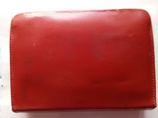 Vintage Feder Mäppchen Leder